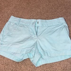 Teal jcrew shorts